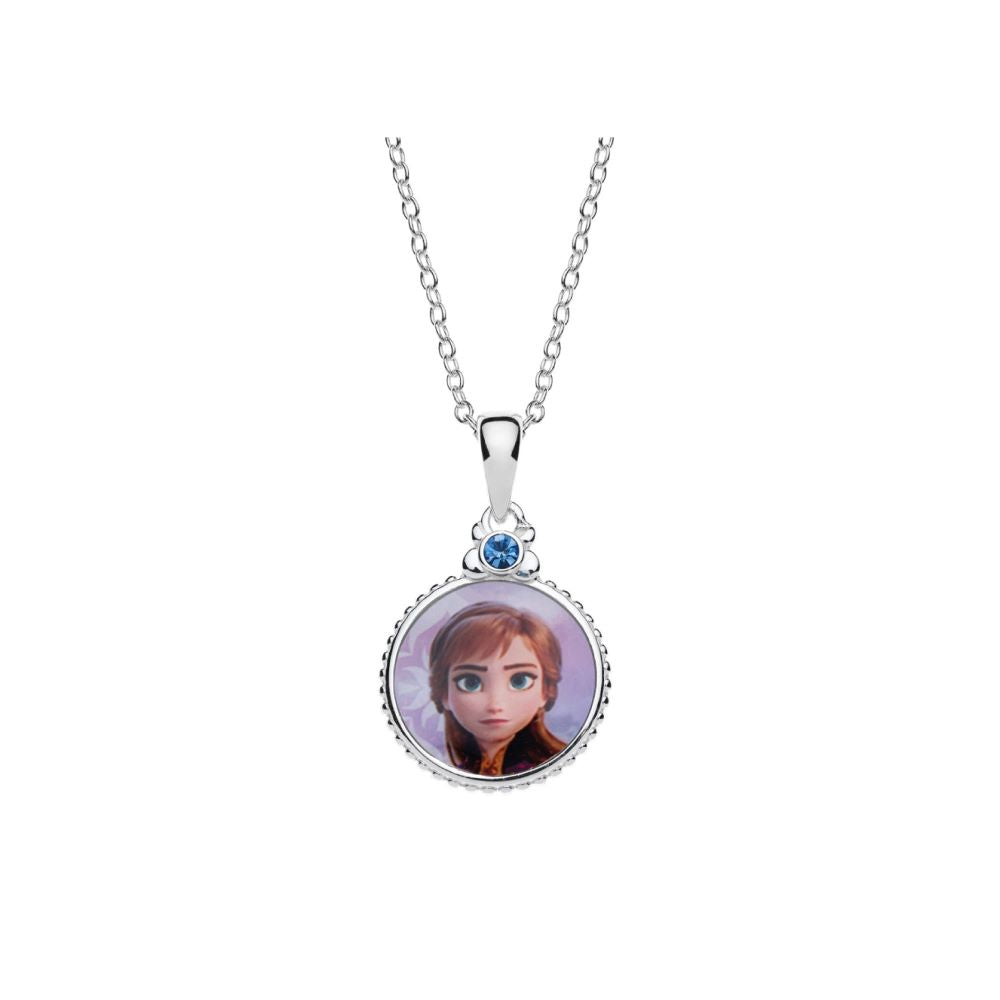 Disney Kinder Halskette "FROZEN" aus Silber mit Zirkonia "ANNA"